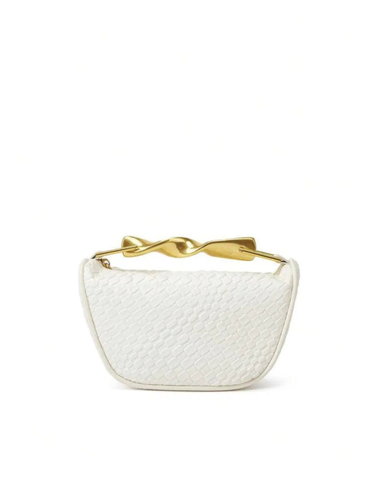 Women's Half Moon Straw Bag – Woven Bucket Crossbody Shoulder Bag for Summer Beach SF