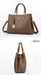 Elegant Commuter Tote Bag – Spacious Unisex Handbag with Detachable Strap - Samanta Factory