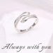 Geometric Silver Ring – Trendy Pave-Set Cubic Zirconia SF