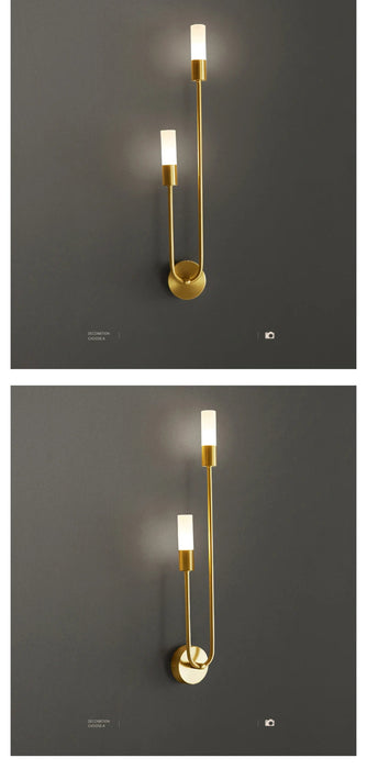 LED Wall Light – Modern Indoor Wall Sconce with 3-Colour Temperature for Bedroom & Hallway SF