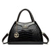High-Quality PU Leather Handbag for Women – Animal Print Casual Tote, Versatile Fashion Bag - Samanta Factory
