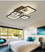LED Ceiling Light – Modern Geometric Design with Remote Dimming - Samanta Factory