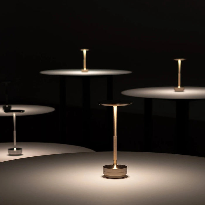 Modern Touch-Control Table Lamp – Dimmable LED Light with Warm & Cool Settings - Samanta Factory