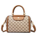 High-Quality PU Leather Handbag for Women – Animal Print Casual Tote, Versatile Fashion Bag - Samanta Factory