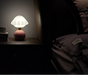 Modern LED Table Lamp – Dimmable Frosted Glass Shade - Samanta Factory