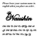 Custom Name Bracelet – Elegant Letter Charm Bracelet SF