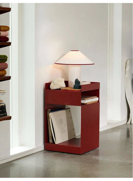 COLETTE Table Lamp – Japanese Wabi-Sabi White Mushroom Design - Samanta Factory