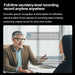 AI Smart Glasses with HD Camera & Translation – Color-Changing Bluetooth Calling Sunglasses SF