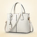 Ladies Large Tote Bag – Square Shoulder Bag, PU Leather Handbag & Crossbody for Women - Samanta Factory