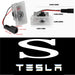Tesla 2Pcs Car Door Projector Welcome Lights Accessories For Tesla Model 3 S X Y Cybertruck Roadster SpaceX Car Accessories - Samanta Factory