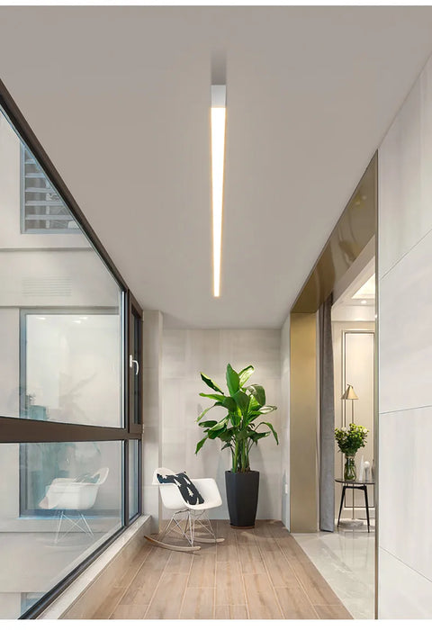 Modern LED Ceiling Light – Sleek Aluminum Design for Home Interiors - Samanta Factory