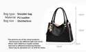 Women's Fur Detail Satchel Bag – PU Leather Patchwork Zipper Handbag SF