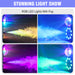 Fog Machine: 700W Wireless Remote with 3-in-1 Lighting Effect - Samanta Factory