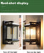 Vintage Outdoor LED Wall Light IP65 – Waterproof Aluminum Garden Porch Sconce SF