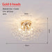 Crystal Dandelion Ceiling Light – 4-Light Nordic Chandelier for Living Room & Dining Room SF