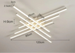 LED Ceiling Light – Modern 4-Bulb Fixture for Bedroom & Foyer - Samanta Factory
