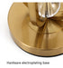 European-Style Bedside Table Lamp – Fabric Shade with Crystal Accent - Samanta Factory