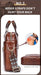 Leather Business Briefcase – Professional 15-Inch Laptop Work Bag SF
