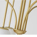 Modern LED Chandelier – Frosted Glass Pendant Light for Elegant Interiors - Samanta Factory