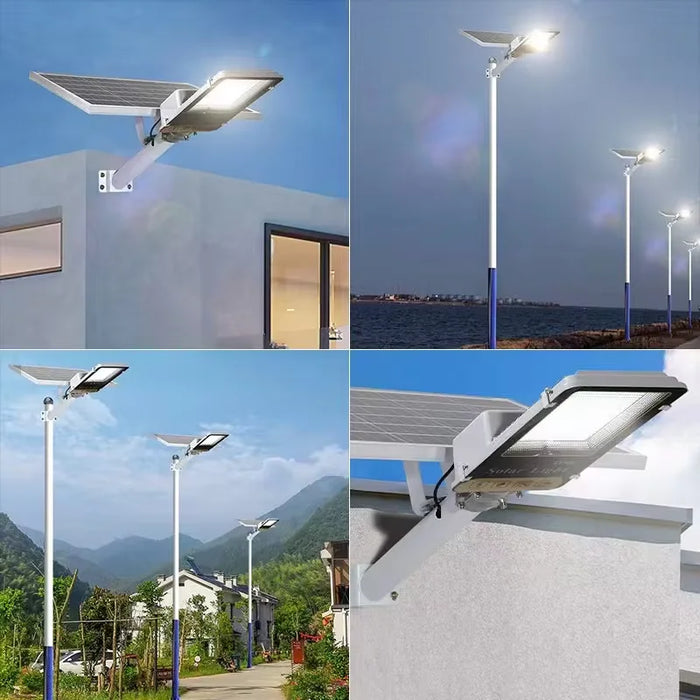 Aluminum 8000mah High Power Solar Light Outdoor Solar Street Light Waterproof Street Light For Garage Garden Terrace wall lamp - Samanta Factory