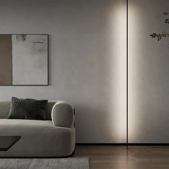 Modern Linear LED Wall Lamp – Black & White Minimalist Skyline Design - Samanta Factory