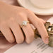 Pear Cut Bridal Ring Set – Sterling Silver With Halo Zircon Shine SF