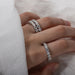 Moissanite Wedding Band Ring – 1.5CT D-Color VVS1 4mm Eternity Band in 925 Silver SF