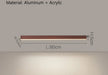 Modern LED Ceiling Light – Sleek Aluminum Design for Home Interiors - Samanta Factory