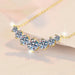 Moissanite Pendant Necklace – D Color VVS1 Sparkle in 925 Sterling Silver SF