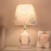 Crystal Table Lamp – Elegant Bedside Light with Polished Chrome Finish - Samanta Factory