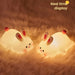 Cute Rabbit Night Light Silicone Lamp – Touch Sensor Soft LED Kids Sleep Light SF