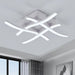 Modern LED Ceiling Light – Square Surface-Mounted Aluminum Fixture with 3-Color Lighting Modes for Bedroom and Kitchen
