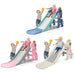 Kids Indoor Dinosaur Slide – Foldable Play Slide with Non-Slip Stairs for Ages 1–8 - Samanta Factory