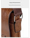 Men’s Business Satchel Bag – Slim PU Leather Shoulder Bag SF