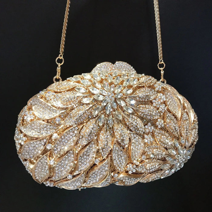 Beaded Luxury Clutch – Elegant Evening Statement SF
