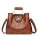 Casual Tote Handbag – Soft PU Leather Everyday Bag with Multiple Pockets - Samanta Factory