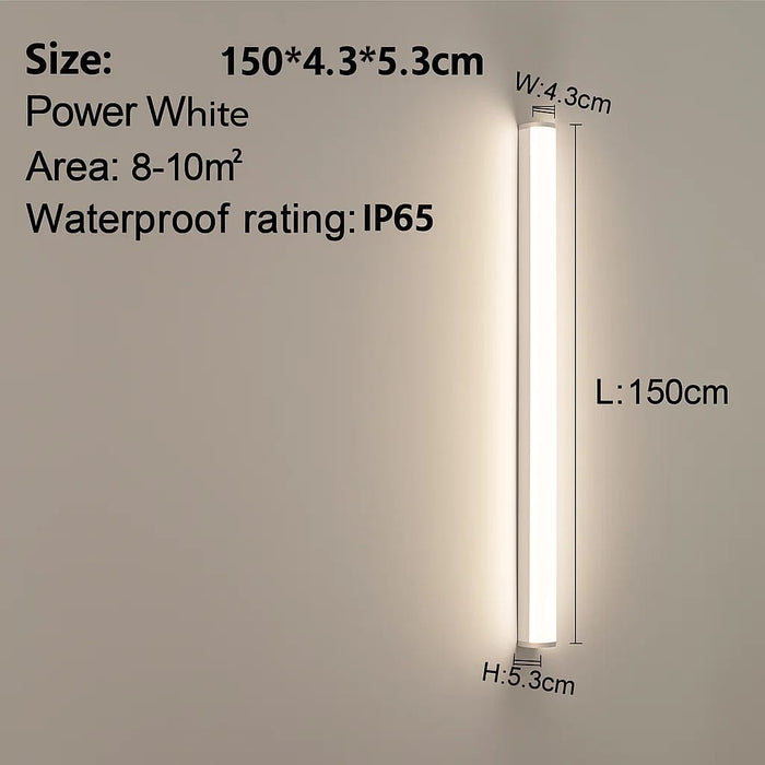 Outdoor Wall Lamp – Waterproof LED Strip Light for Garden & Balcony - Samanta Factory