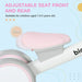 AIYAPLAY Kids Balance Bike for 1-3 Years Old with Adjustable Seat, Pink - Samanta Factory