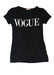 Black Vogue T Shirt - Samanta Factory