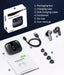 Wireless Earbuds Bluetooth 5.3 Headphones Waterproof Noise Cancelling