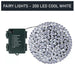 Battery Operated Fairy Lights with Timer Christmas Tree Indooroutdoor Xmas Decor