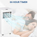 9000 BTU 4-in-1 Portable Air Conditioner |Dehumidifier & Sleep Mode with LED Display & Timer - Samanta Factory
