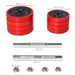 20KGS Dumbbell & Barbell  Adjustable Ergonomic Set Exercise in Home Gym HOMCOM - Samanta Factory