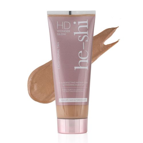 Flawless glow for face and body - Highlights, evens skin tone, and covers blemishes with a wash-off glow