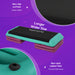 10/15/20cm Aerobic Steppers Compact Stepper for Indoor Exercise Workout HOMCOM - Samanta Factory
