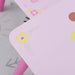 3 Pcs Kids Princess & Crown Chair Table Set Home Furniture 2-4 Yrs Pink HOMCOM - Samanta Factory
