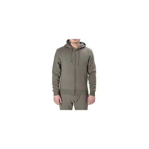 MENS ZIP HOODIE KHAKI S - Samanta Factory