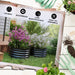 Raised Planter Set – Sturdy Galvanized Steel Design - Samanta Factory