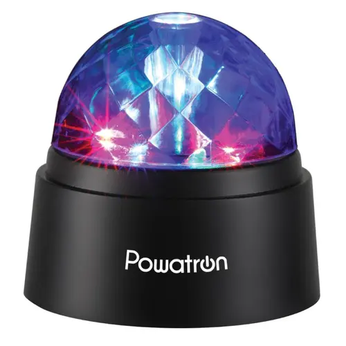 Powertron Starball Disco Light | Compact and portable, Multi-coloured light - Samanta Factory