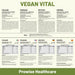 Vegan Multivitamins & Minerals (120 Capsules) 🌱 High-Strength Formula with B12, D3 & Iron - Prowise UK - Samanta Factory